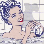 Roy Lichestein. Mujer en el baño