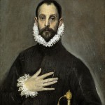 El Greco. El caballero con la mano en el pecho