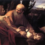 Caravaggio. Sacrificio de Isaac