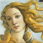 Botticelli. El nacimiento de Venus (detalle)