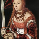  Judith con la cabeza de Holofernes. Cranach el Viejo