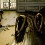 Caillebotte. Los acuchilladores de parqué