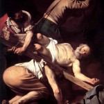 Caravaggio. Crucifixión de San Pedro