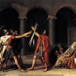 Jacques Louis David. Juramento de los Horacios 