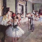 Edgar Degas. Clase de baile