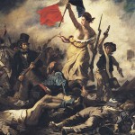 Delacroix. La libertad guiando al pueblo