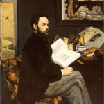 Émile Zola retratado por Manet