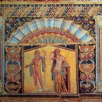 Mosaico romano de Neptuno y Anfítrite