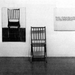  Joseph Kosuth, "Una y tres sillas"